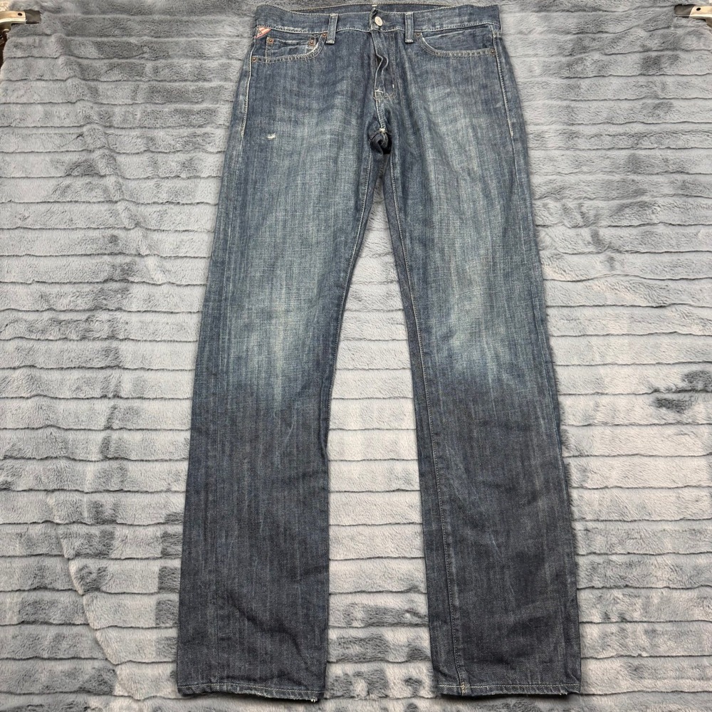 Denim & Supply Ralph Lauren Mens Straight Fit Blue Jeans 32x34 10295